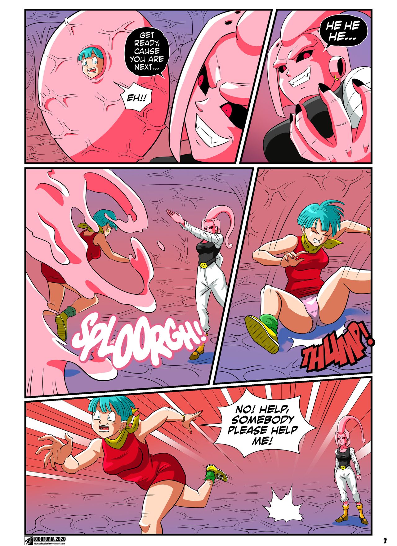 1280px x 1760px - Dragon Ball Z â€“ Buu's Bodies #5- Majin Buu ~ Final B - Porn Cartoon Comics
