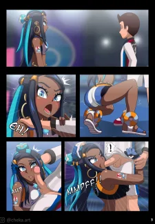 [Cheka.art] Nessa Battle Gym (Pokémon)0004