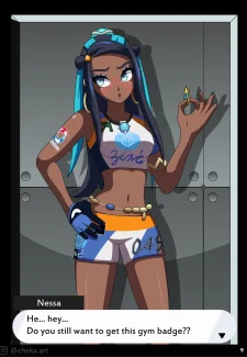 [Cheka.art] Nessa Battle Gym (Pokémon)0010