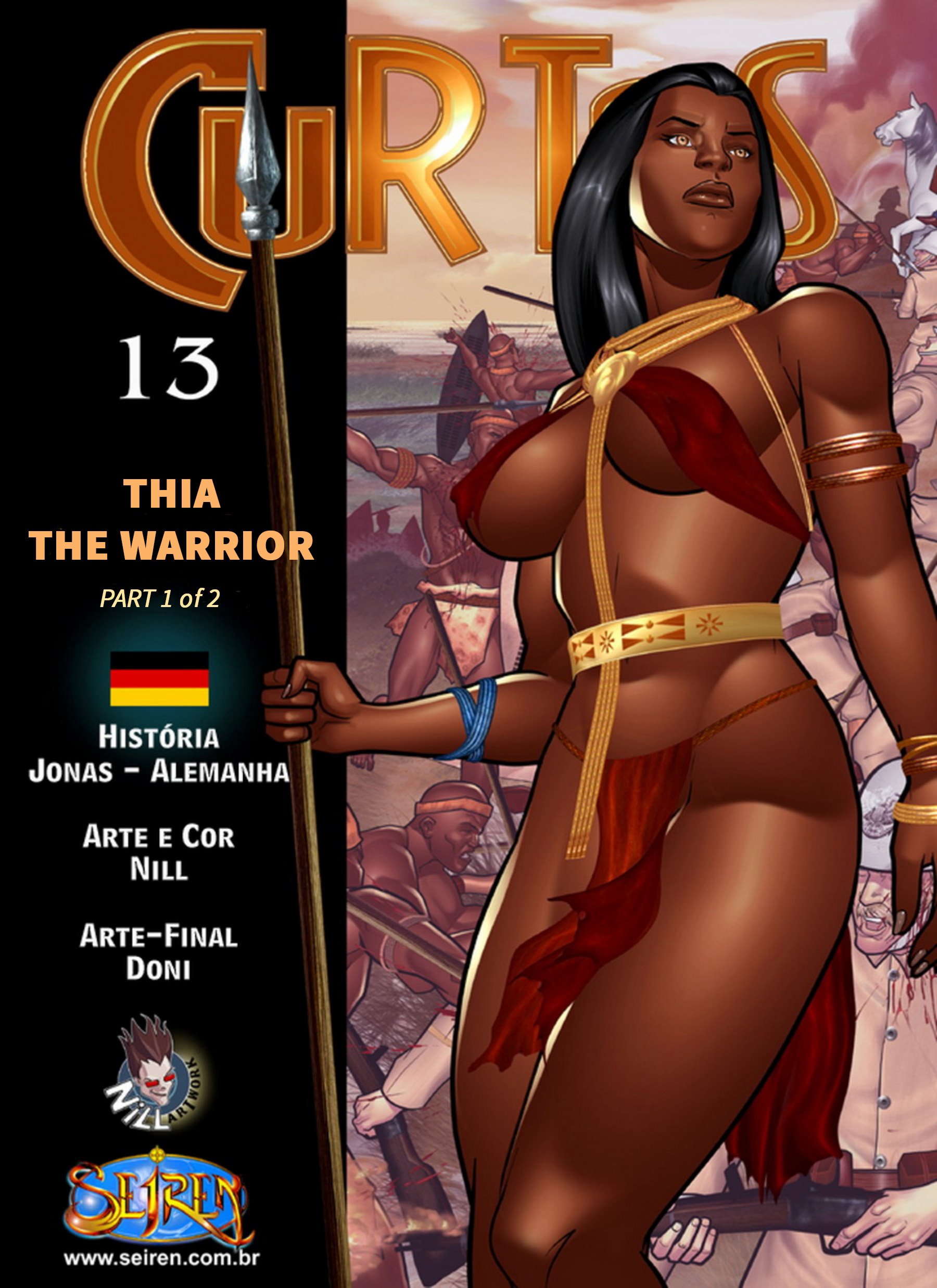 Warrior Sex Cartoon - Curtas 13- Thia, The Warrior (English)- Seiren - Porn Cartoon Comics