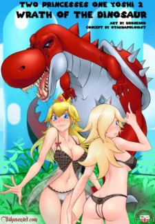 Two Princesses One Yoshi - Super Mario Bros.