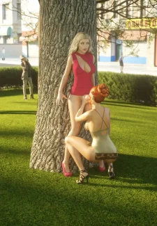Eve_and_Anastasia_The_evening_in_the_park_15