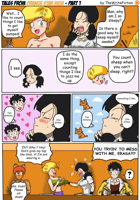 Gohan’s First Date- TheWriteFiction (Dragon Ball Z)