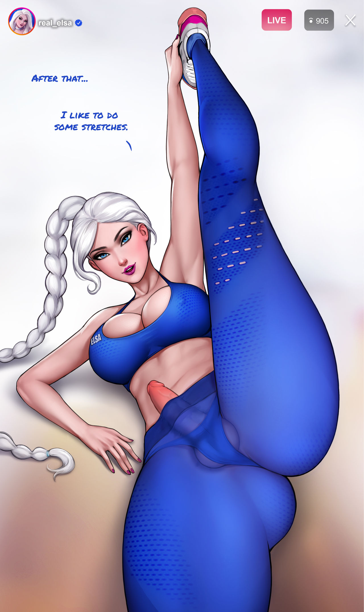 1280px x 2148px - How to train your ass with Elsa- Aroma Sensei (Frozen) - Porn Comics