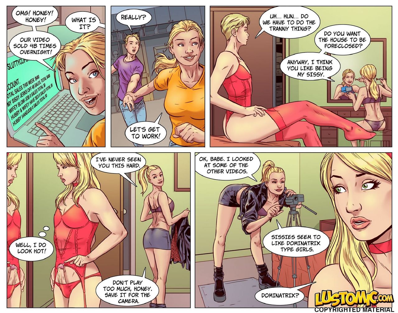 1280px x 1007px - Sissy Porn Star- Lustomic - Porn Cartoon Comics