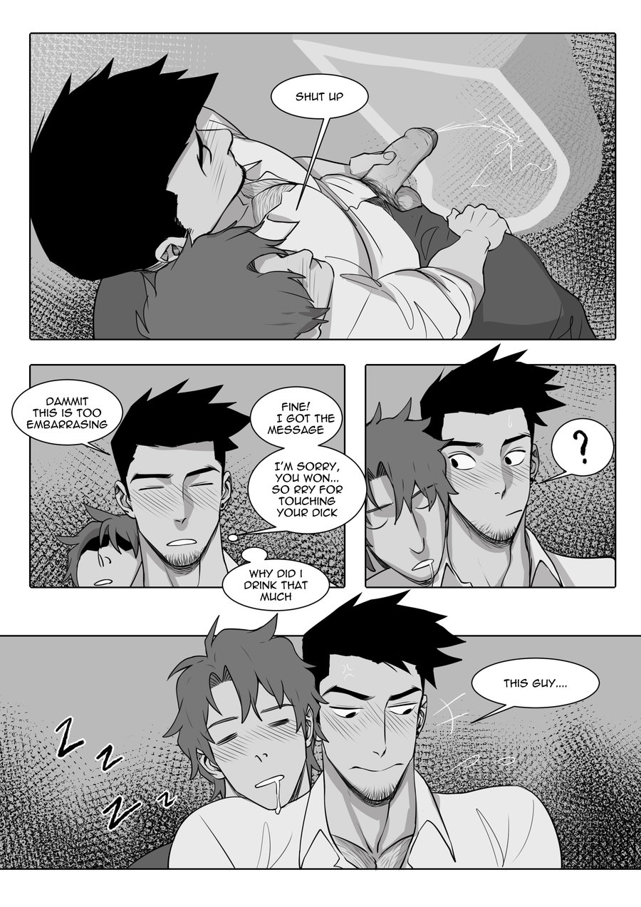 Anime gay sex comic book