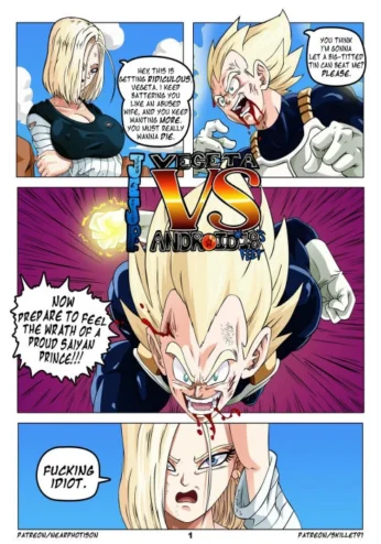 Vegeta VS Android 18’s Feet (Dragon Ball Z)