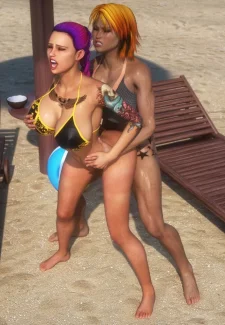 Krissy & Rylee’s Beach Fun (6)