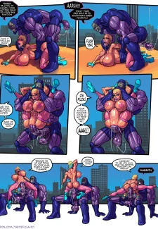 Power Girl vs Darkseid0010