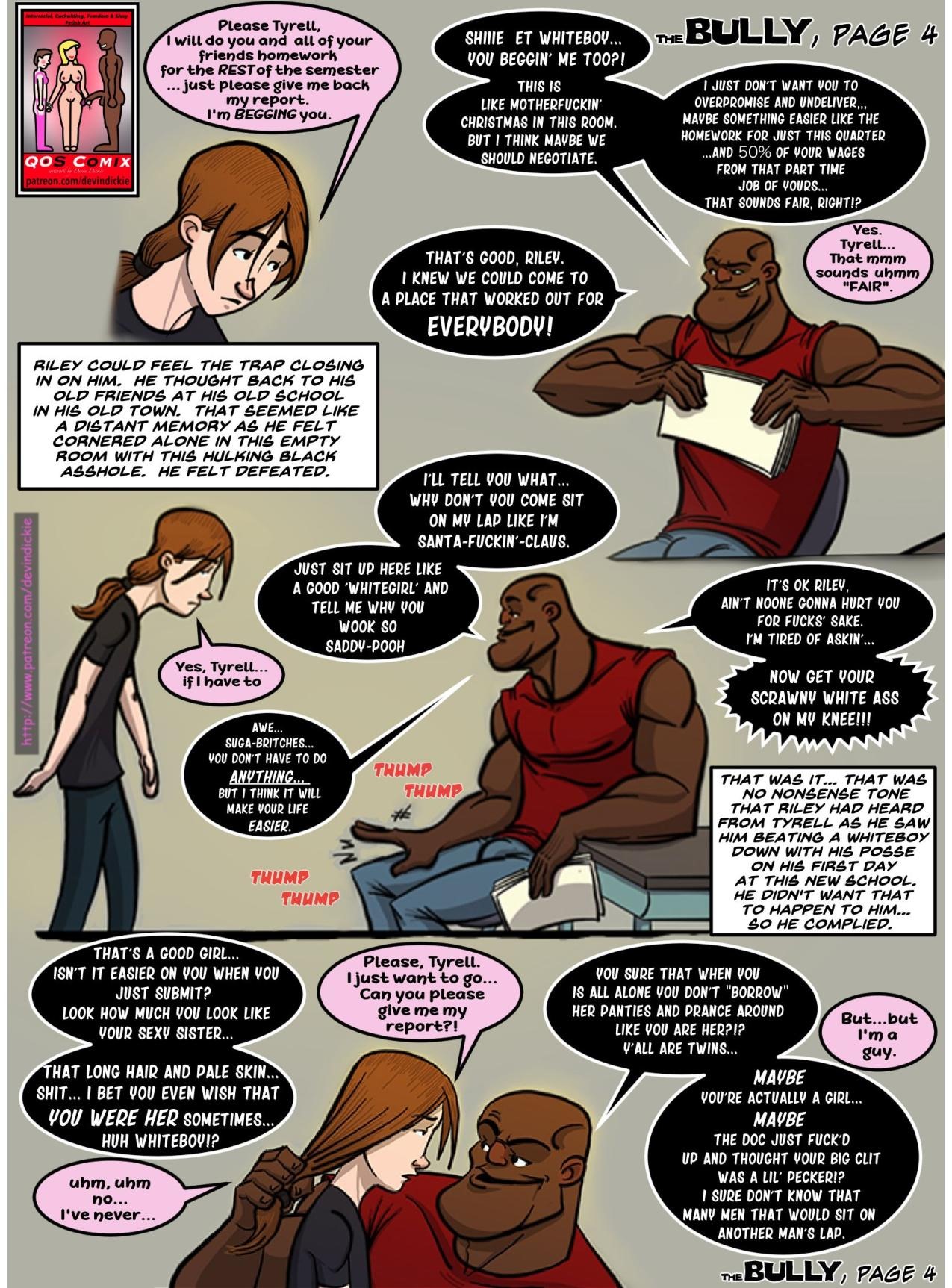 Bully Cuckold Cartoon Porn - The Bully- Devin Dickie (Qos Comix) - Porn Cartoon Comics