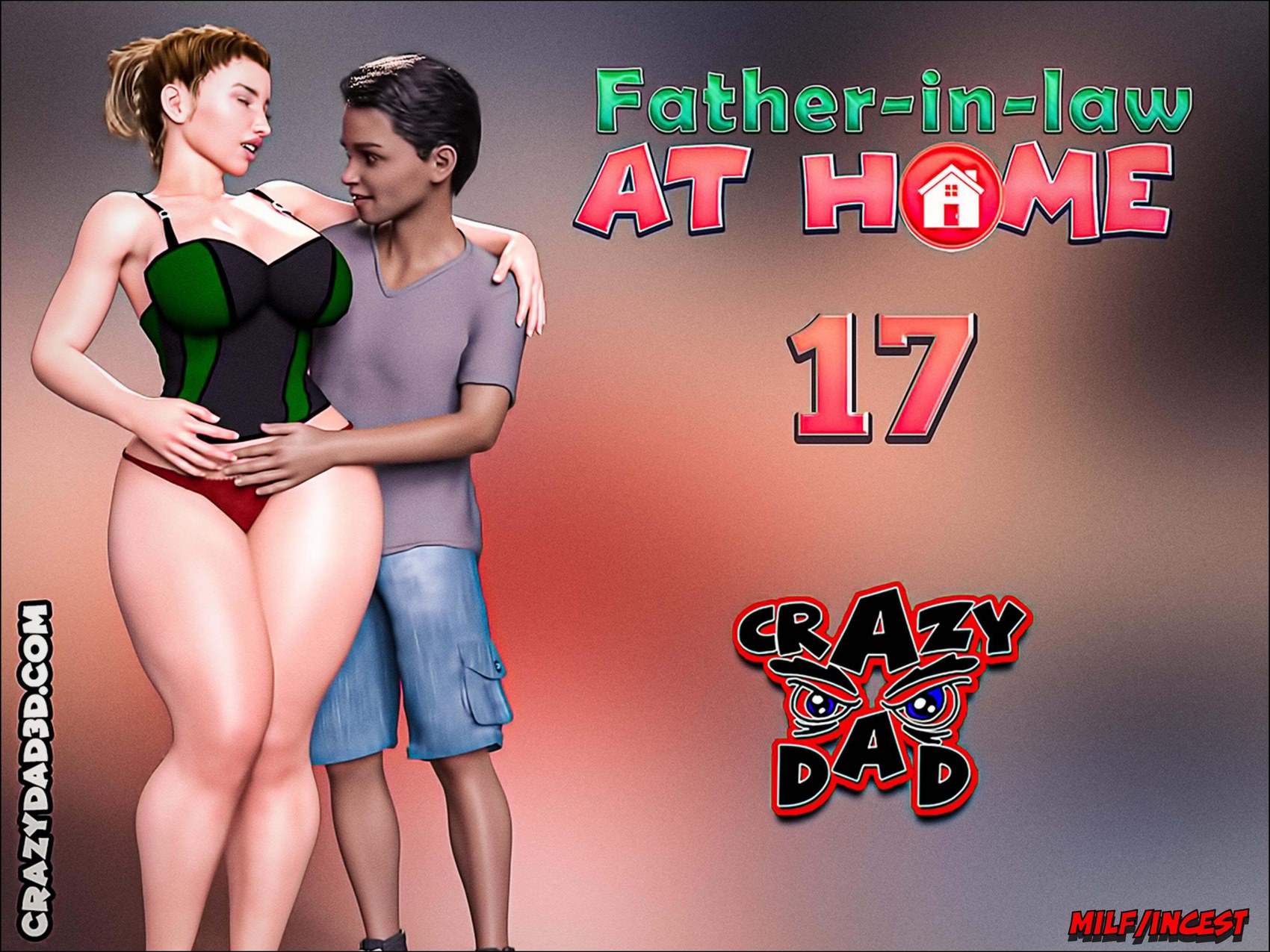1700px x 1275px - Father-in-Law at Home 17 â€“ Crazydad3D - Porn Cartoon Comics