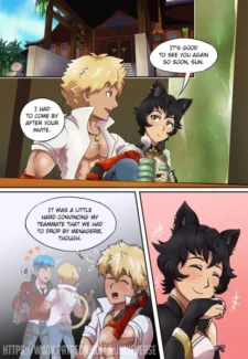 Kali x Sun Doujin- Eunnie (Rwby)