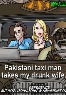 Pakastani Taxi Man- illustratedinterracial