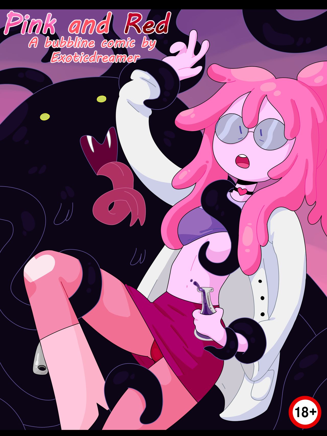 1280px x 1707px - Pink and Red- Bubbline Comic (Adventure Time) - Porn Cartoon Comics
