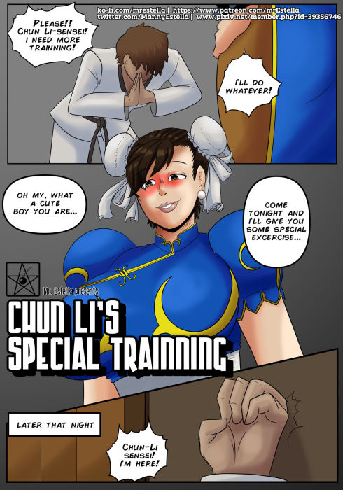Chun-Li’s Special Training- Mr. Estella (Street Fighter)