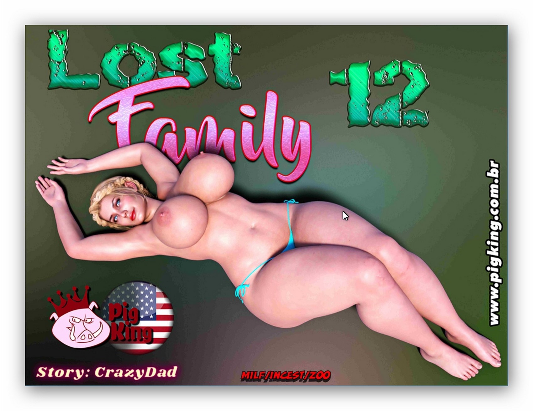 Family In Pig Xxx In Pussy - Lost Family 12- Pig king - Porn Cartoon Comics