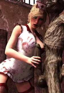 Nurse Julia vs Zombie (3)