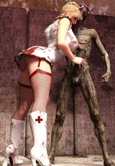 Nurse Julia vs Zombie (4)