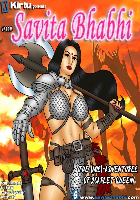 Savita Bhabhi 118 – Mis-Adventures of Scarlet Queen