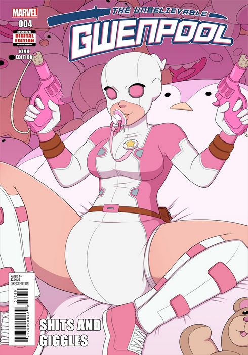 Gwenpool- Shits and Giggles - PieceofSoap - Porn Cartoon Comics
