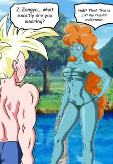 TheWriteFiction – Gohan X Zangya Fiery Lake (3)