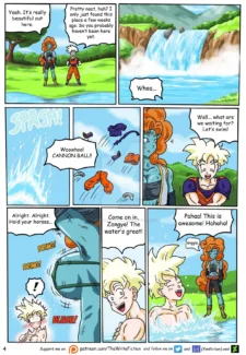 TheWriteFiction – Gohan X Zangya Fiery Lake (7)