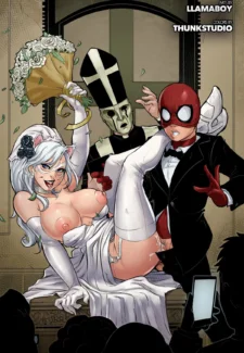 Tracy Scops- The Nuptials of Spider-Man & Black Cat (11)
