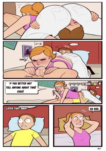 Morty and Summer- Rick and Morty
