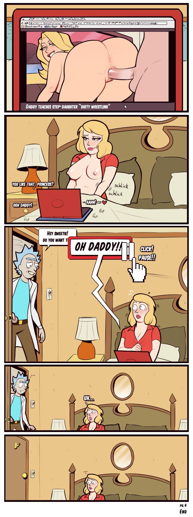 Morty and Summer- Rick and Morty - Porn Cartoon Comics