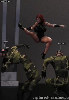 Captured Heroines – Black Spider vs Dr.Gaeko0005