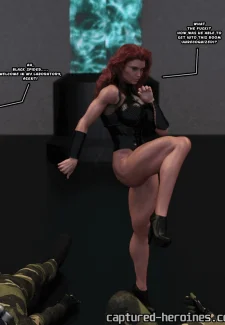 Captured Heroines – Black Spider vs Dr.Gaeko0008