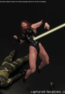 Captured Heroines – Black Spider vs Dr.Gaeko0009