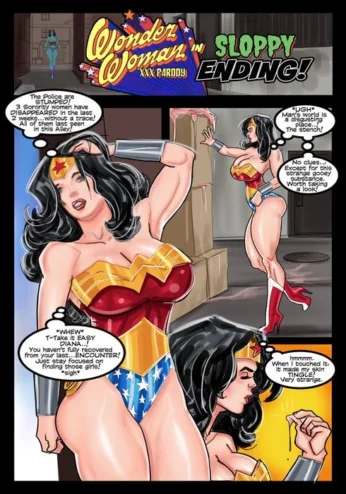 Wonder Woman in Sloppy Ending- SuperPoser