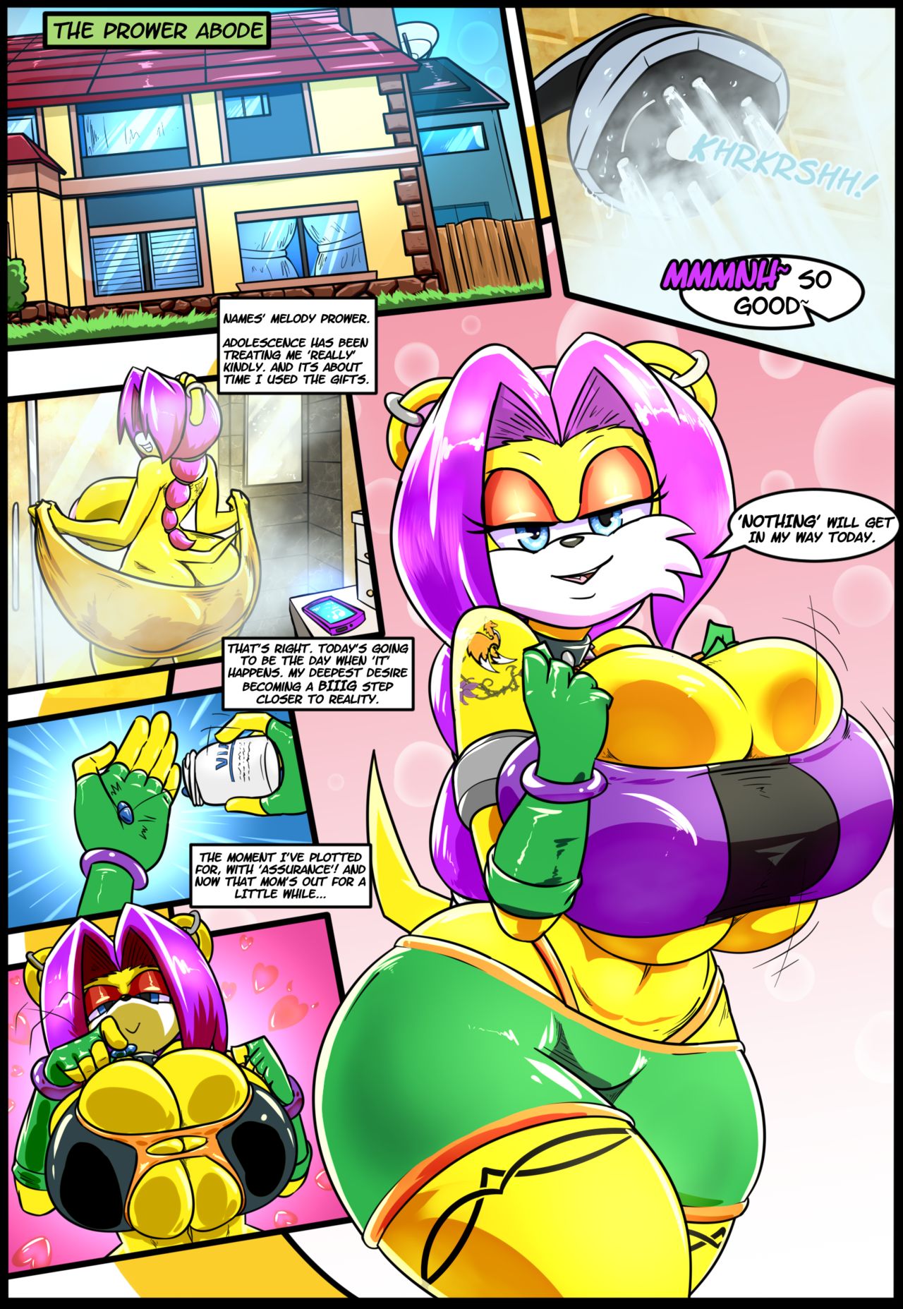 1280px x 1855px - Family Bonding- XaveKNyne (Sonic) - Porn Cartoon Comics