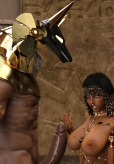Anubis vs Cleo by TaiDoro (6)