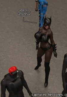 Captured Heroines – The Bat vs The Batlord 0005