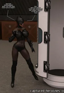 Captured Heroines – The Bat vs The Batlord 0006