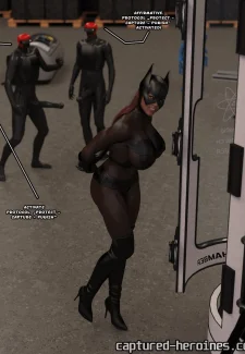 Captured Heroines – The Bat vs The Batlord 0007