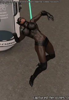 Captured Heroines – The Bat vs The Batlord 0009