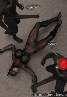 Captured Heroines – The Bat vs The Batlord 0010