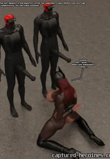Captured Heroines – The Bat vs The Batlord 0011