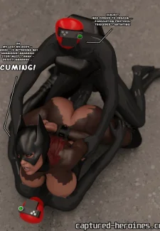 Captured Heroines – The Bat vs The Batlord 0026