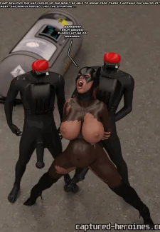 Captured Heroines – The Bat vs The Batlord 0031