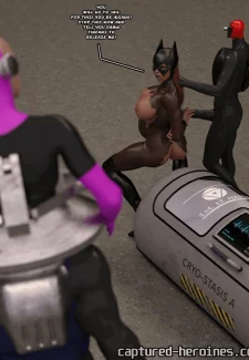 Captured Heroines – The Bat vs The Batlord 0034