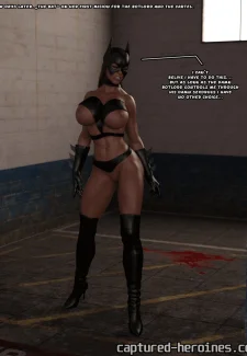 Captured Heroines – The Bat vs The Batlord 0092