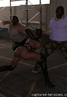 Captured Heroines – The Bat vs The Batlord 0095