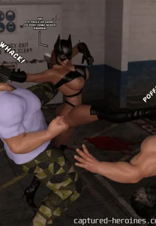 Captured Heroines – The Bat vs The Batlord 0097