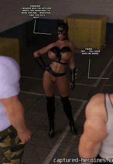 Captured Heroines – The Bat vs The Batlord 0099