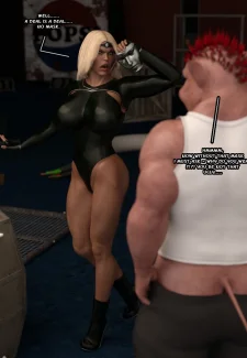 Captured Heroines – Iron Face vs Elektroz0007