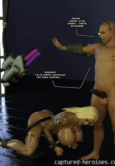 Captured Heroines – Iron Face vs Elektroz0073